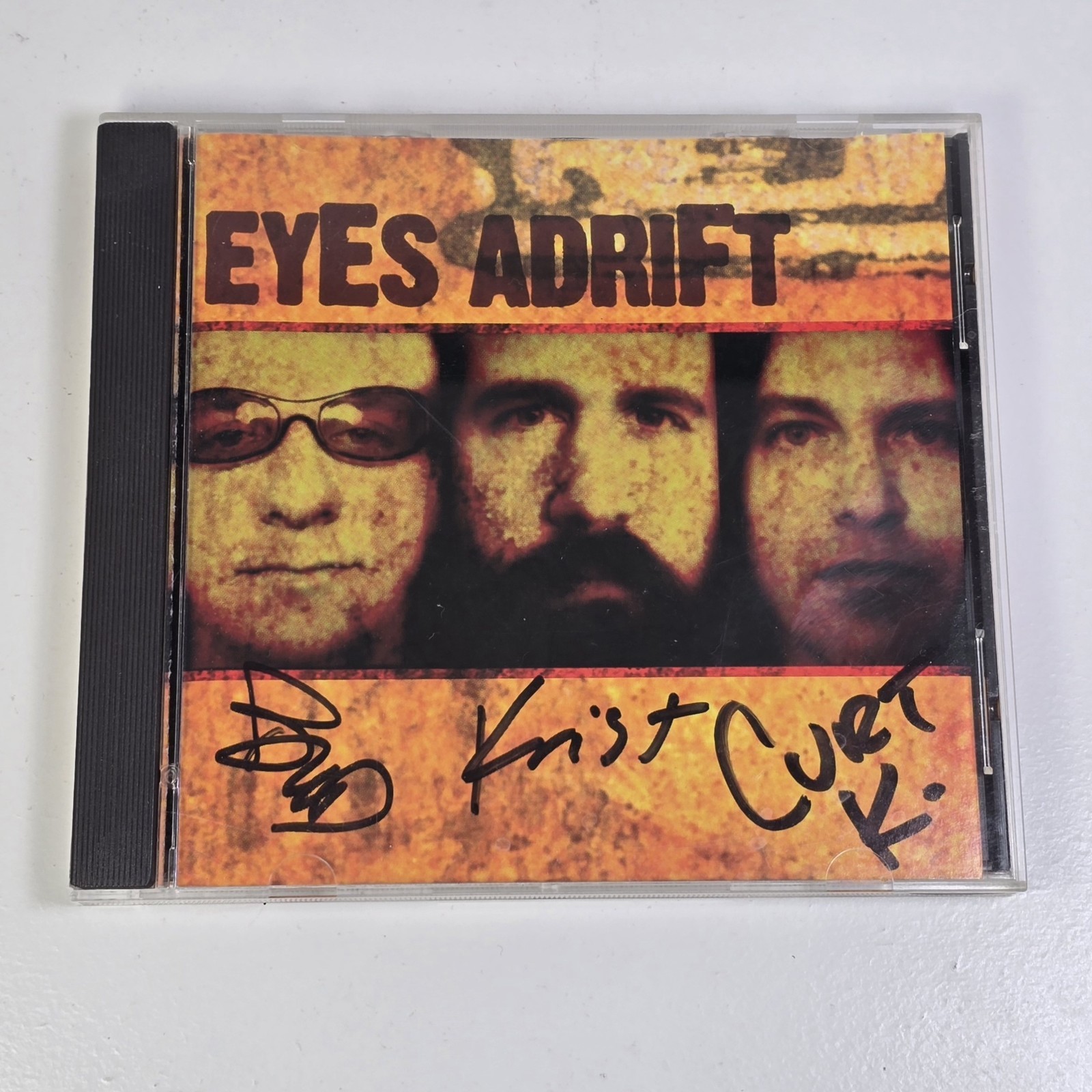 Eyes Adrift CD SIGNED Autographed Krist Novoselic Nirvana Curt Kirkwood Puppets