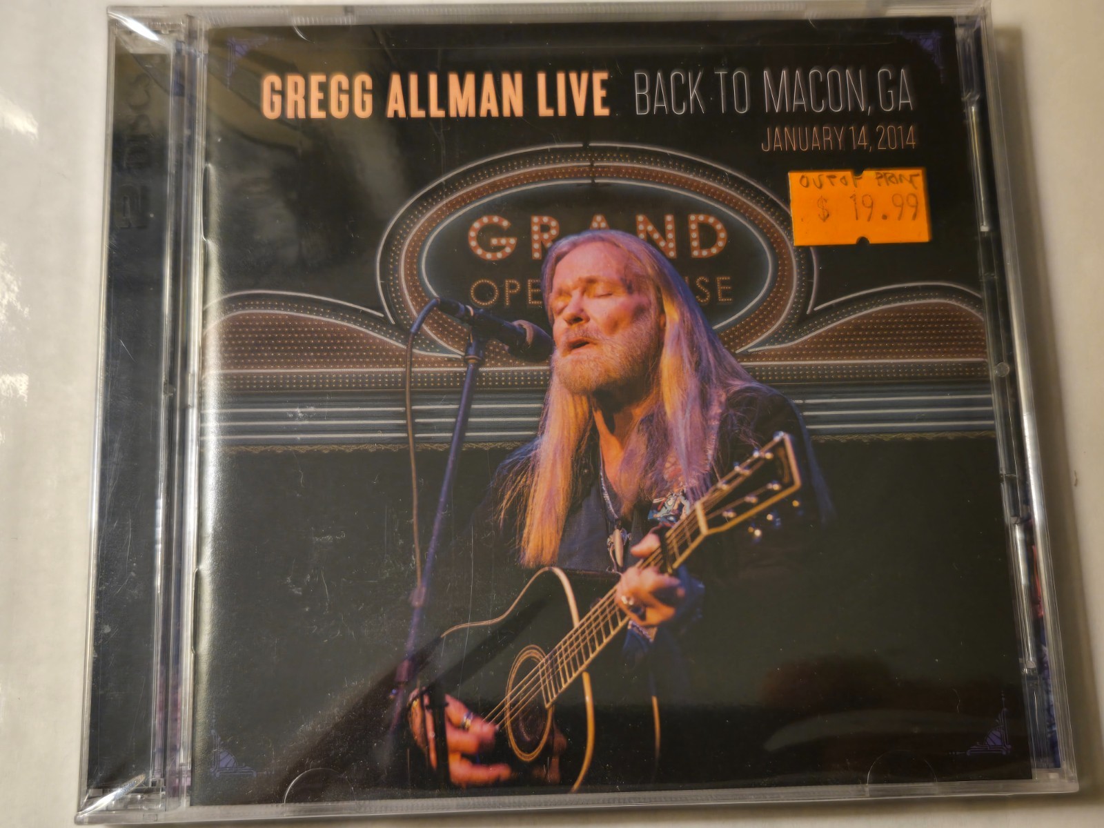 Gregg Allman Live: Back To Macon, GA [2 CD] Music