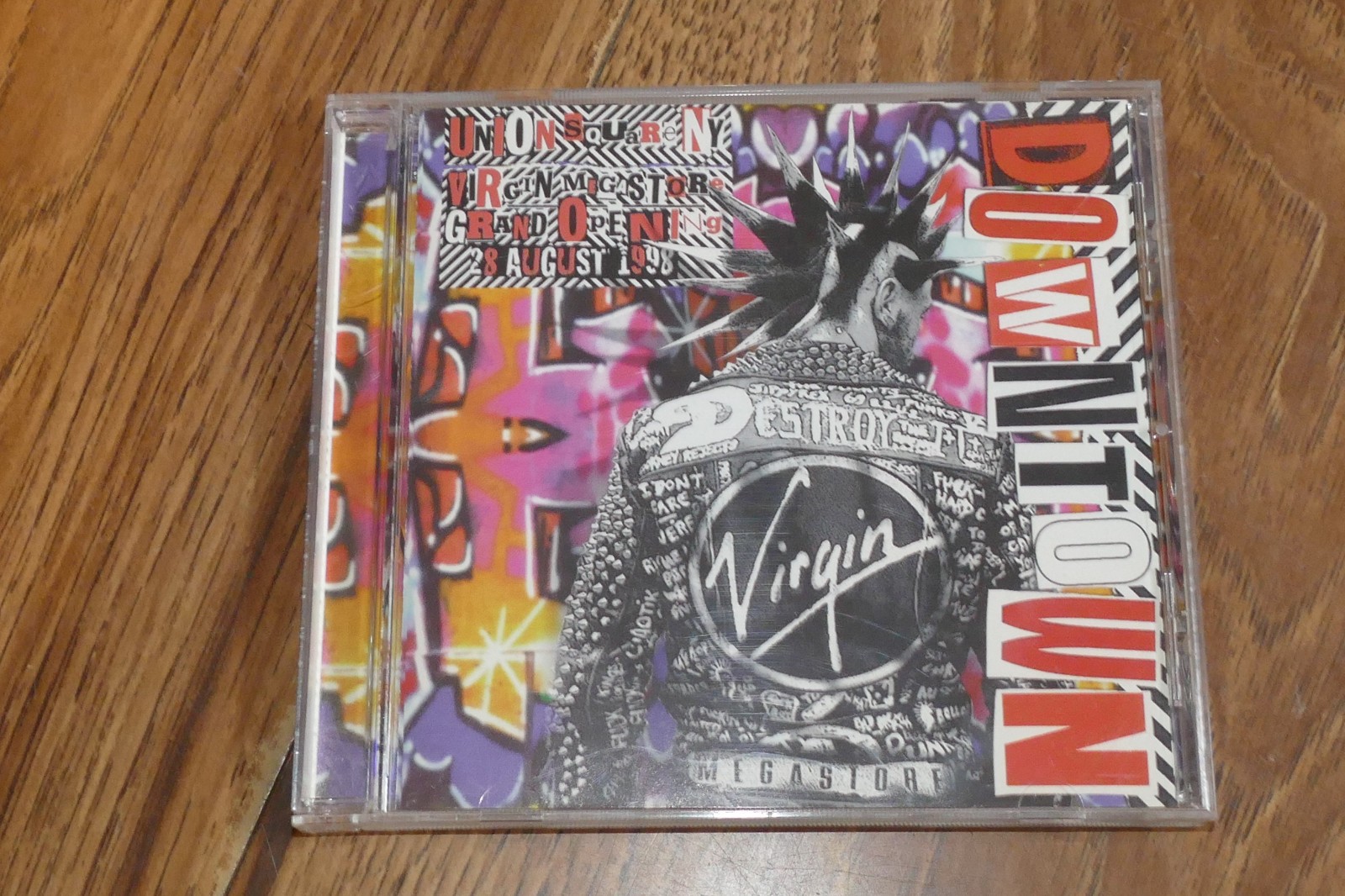 Downtown Union Square NY Virgin Megastore Grand Opening 1998 – Promo – CD