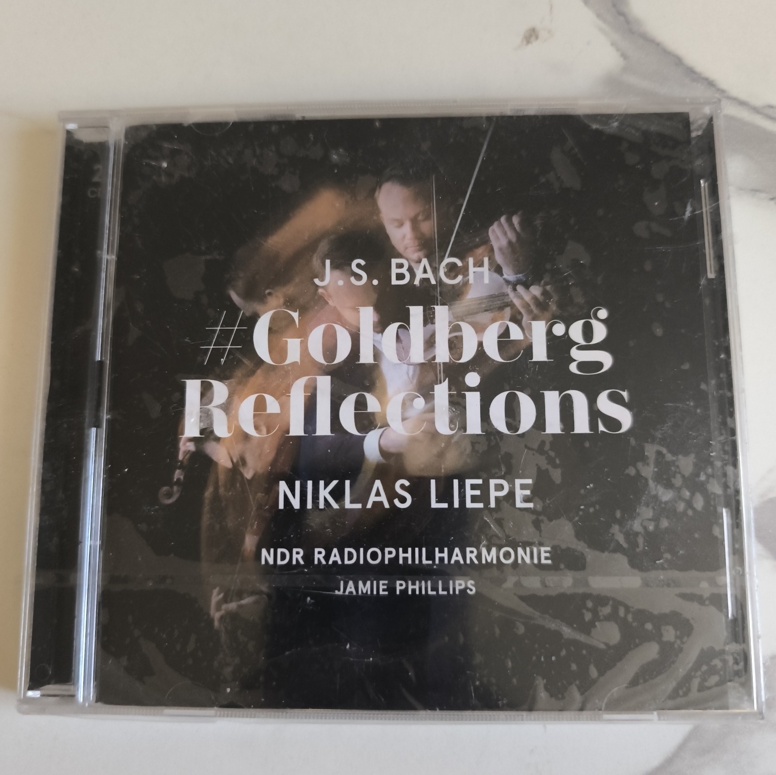 2020 J.S Bach Goldberg Reflections Niklas Liepe CD Sony Classical New Sealed