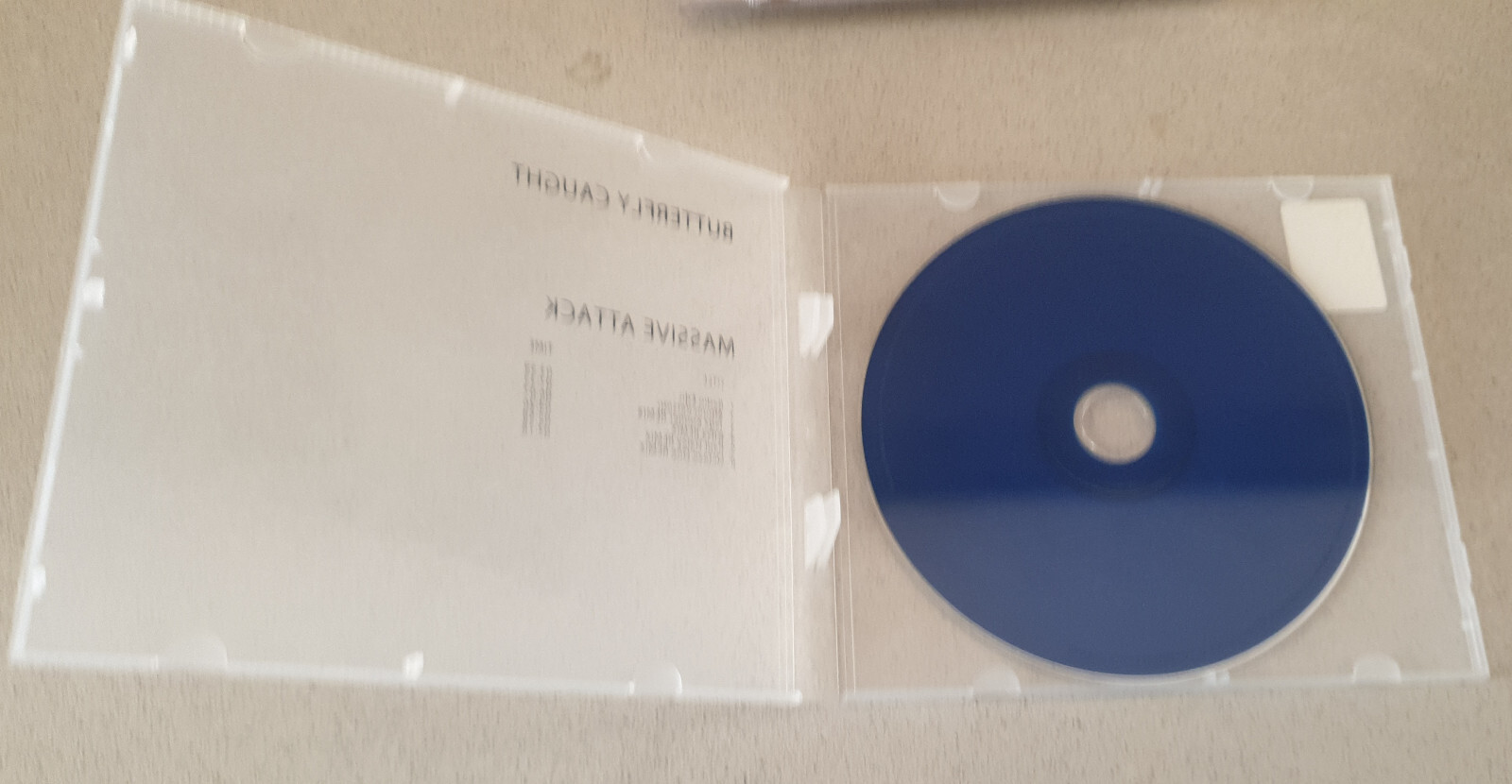 Massive Attack – Butterfly Caught cd Single 6 Tracks Promo Rare 2003