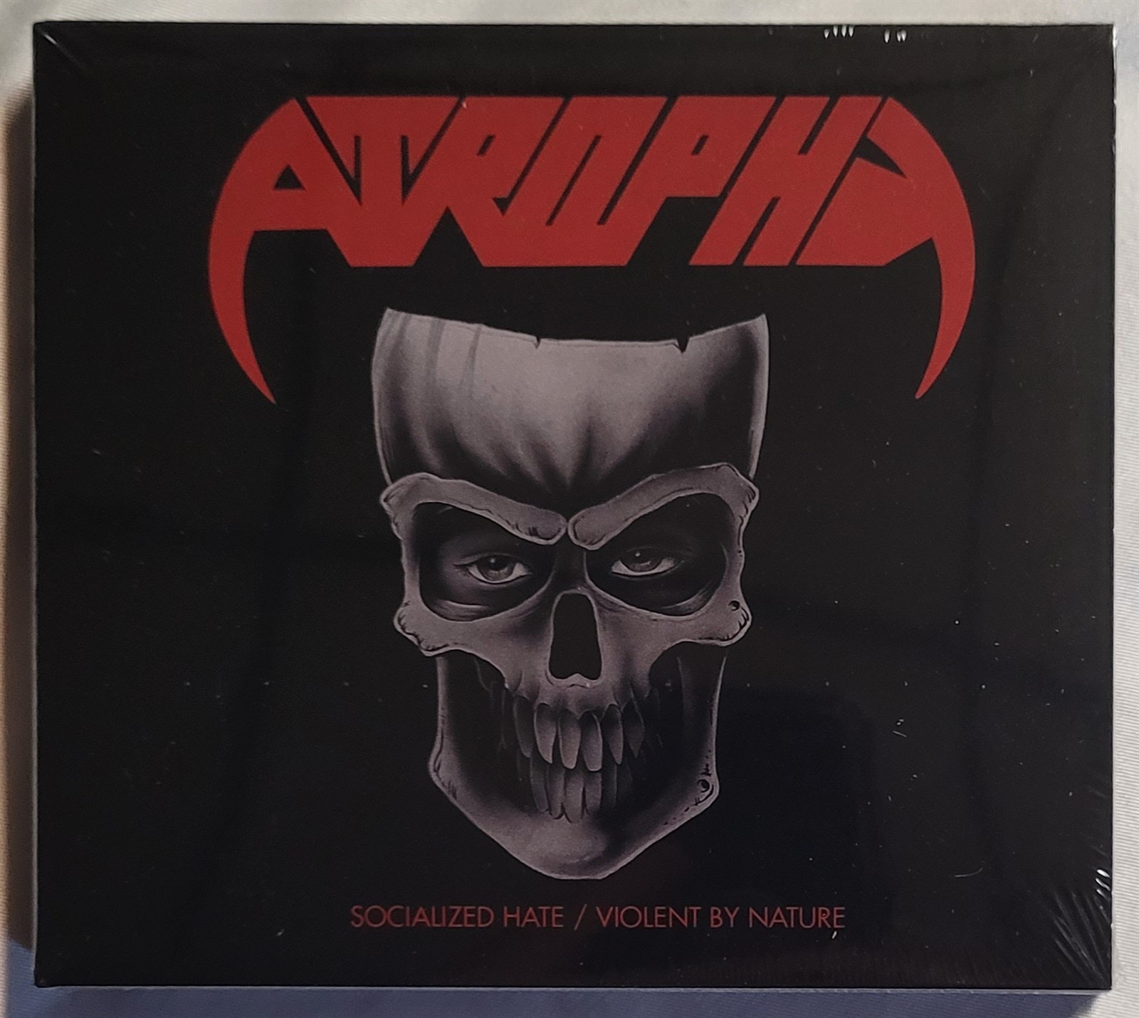 Atrophy Socialized Hate + Violent By Nature CD new