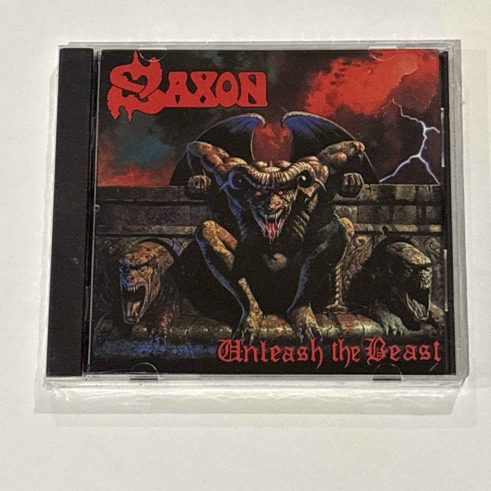 SAXON Unleash the Beast 1997 CMC International – CD – NEW SEALED *READ