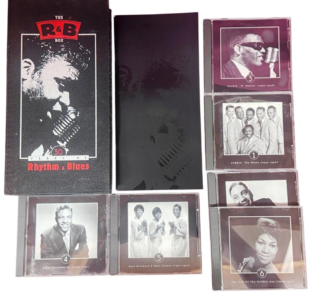 The R&B Box: 30 Years of Rhythm & Blues 1993 Rhino Records 6 CD Boxed Set NM