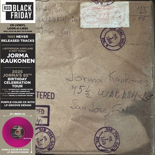 Jorma Kaukonen – Wabash Avenue: 1965 never released tracks [Used Very Good CD]