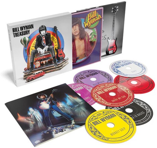 Bill Wyman – Treasury – Deluxe 7CD Boxset [Used Very Good CD] Boxed Set, Deluxe