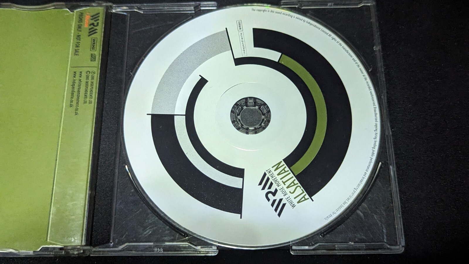 White Rose Movement – Alsatian Cd single