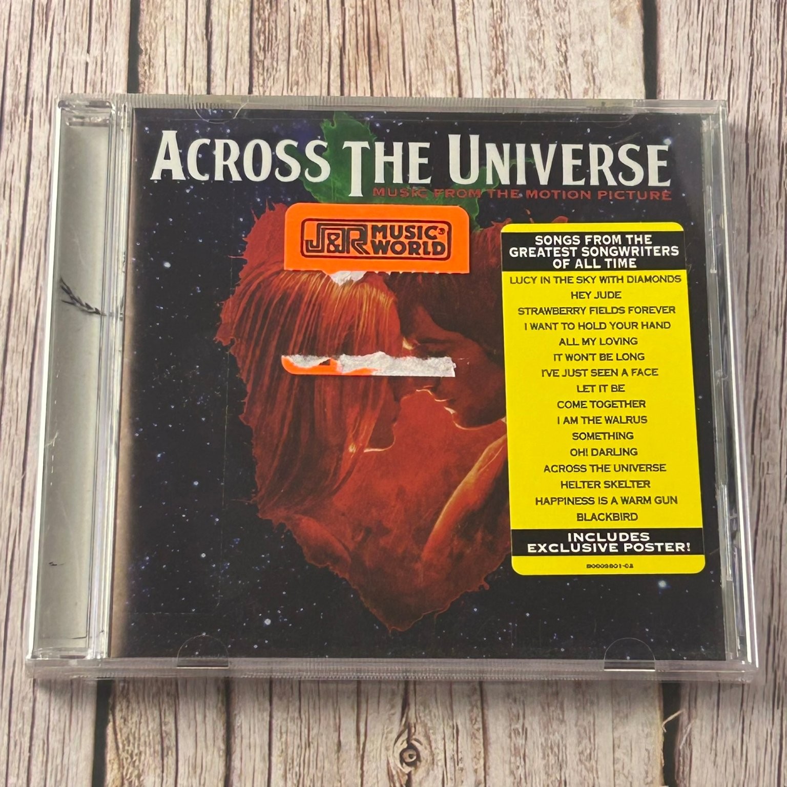Across The Universe Soundtrack CD 2007 Film Music Rock Rock Interscope Hype NOS