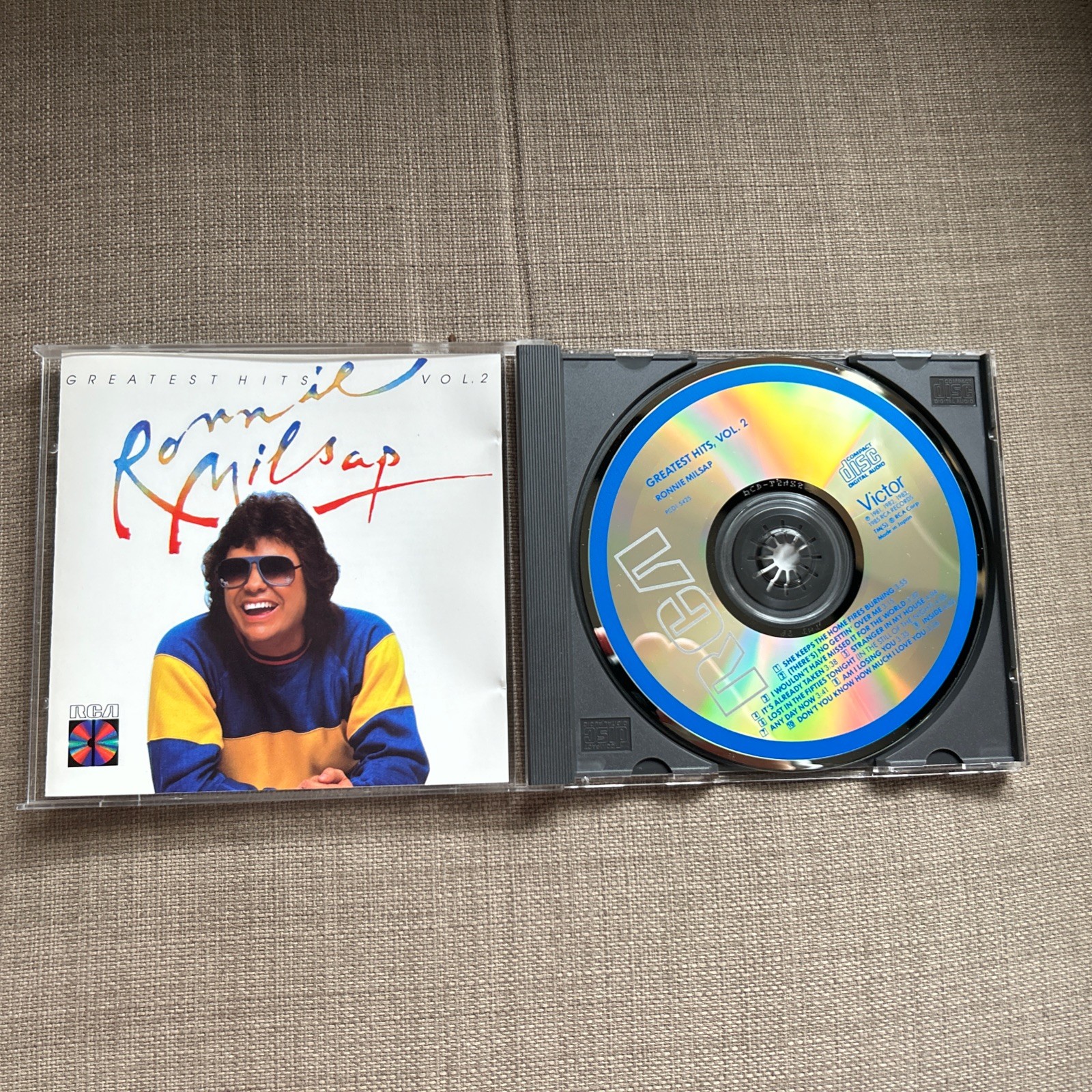 Ronnie Milsap Greatest Hits Vol. 2 CD TARGET ERA! JAPAN 1985 RCA PCD1-5425 OOP!