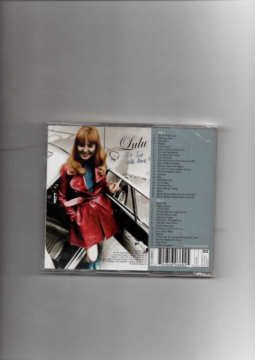 LULU – TO SIR WITH LOVE COMPLETE MICKIE MOST RECORDINGS-BRAND NEW CD