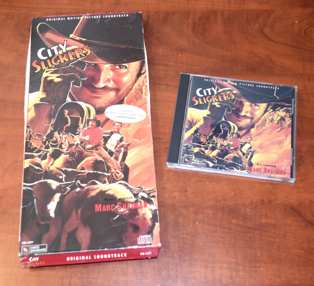 City Slickers – Marc Shaiman (CD Soundtrack, 1991, VSD-5321) Longbox Edition