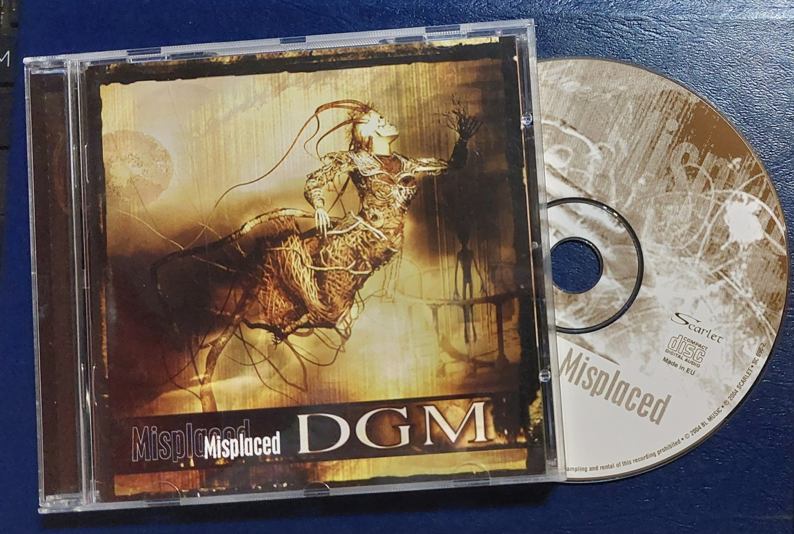 DGM Misplaced 2004 Italy Import Heavy Metal CD Near Mint – FREE SHIPPING!!