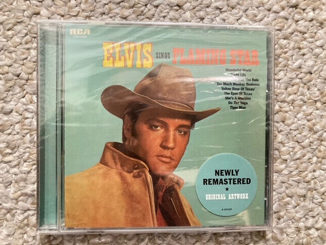 ELVIS SINGS FLAMING STAR 1969 MOVIE SNDTRK NEWLY REMASTERED 2006 CD BRND NW SLD