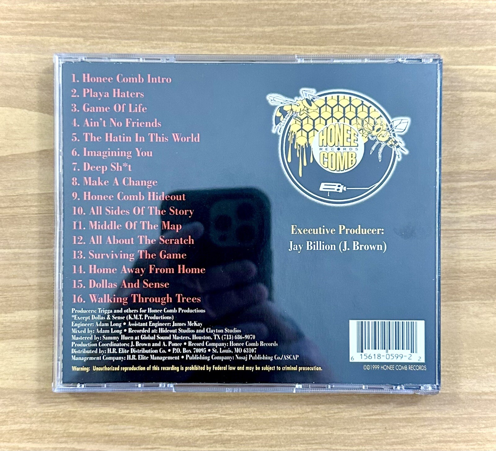 CD ~ Honee Comb Records ~ Comp. Vol. 1 ~ P.A. ~ 16 Tracks ~ 1999 ~ !L🐝🐝K!