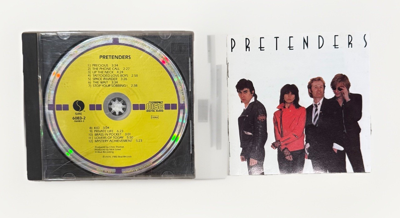 Pretenders Self-Titled CD 1980 SIRE Records – First Analog Recording 1979