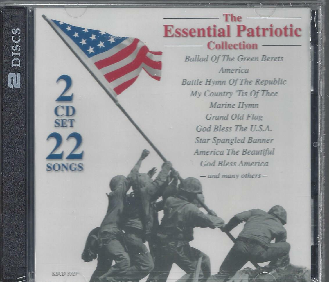 BALLAD OF THE GREEN BERETS Patriotic Songs God Bless The USA America NEW 2-CD’s
