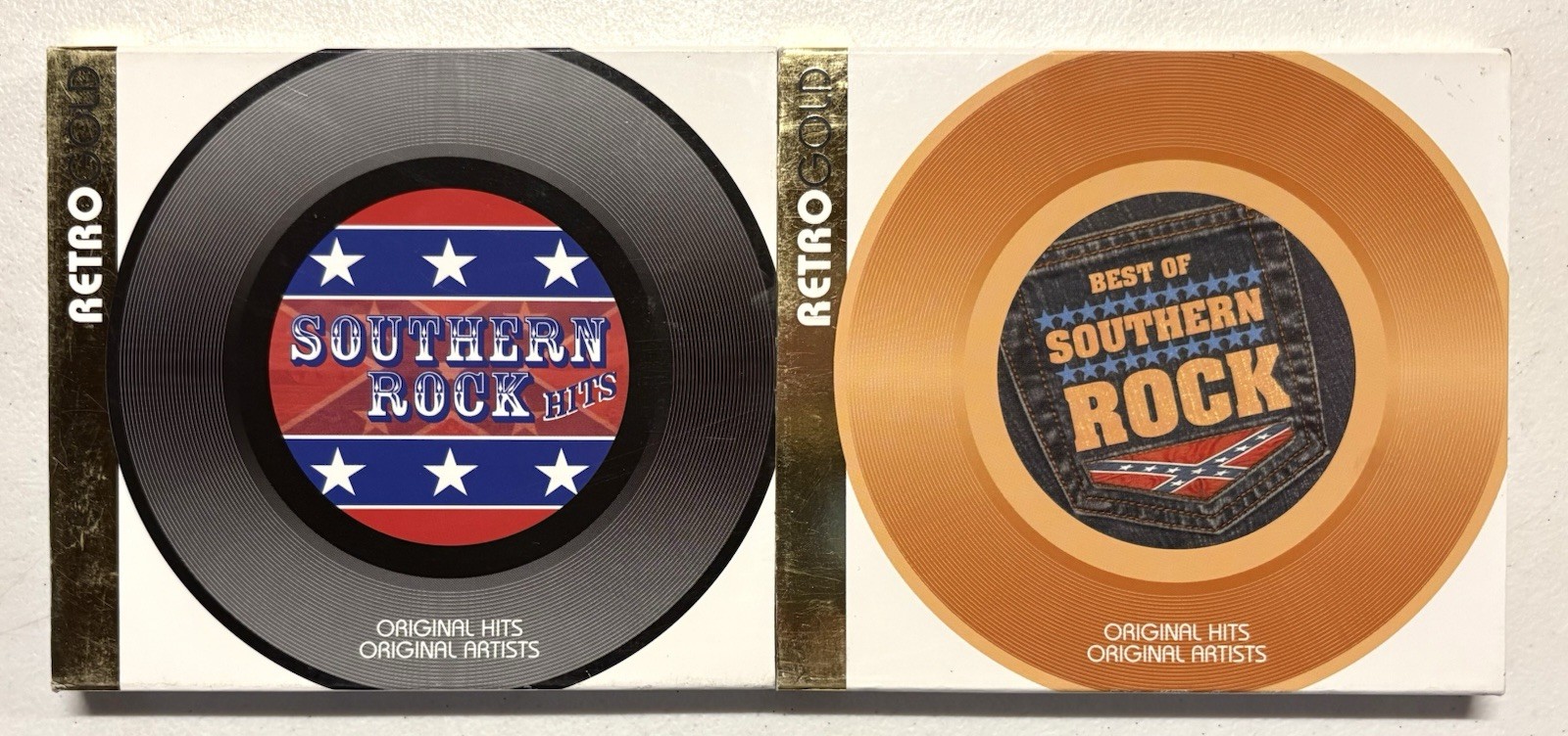 Southern Rock Hits & Best Of Southern Rock CD Lot (Retro Gold, 2006)
