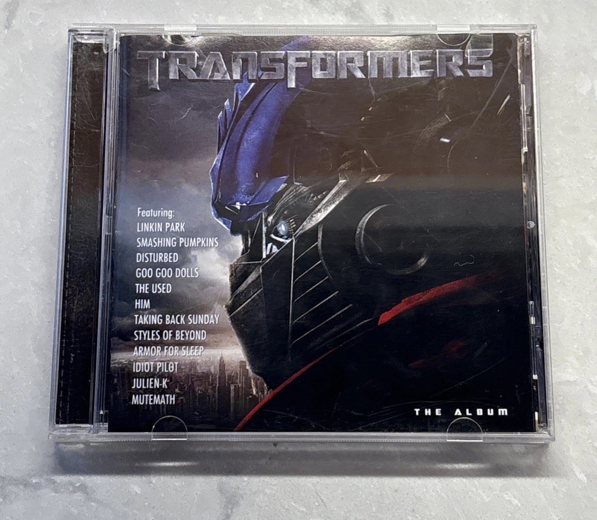 Transformers The Album Original Soundtrack CD 2007 Linkin Park Smashing Pumpkins