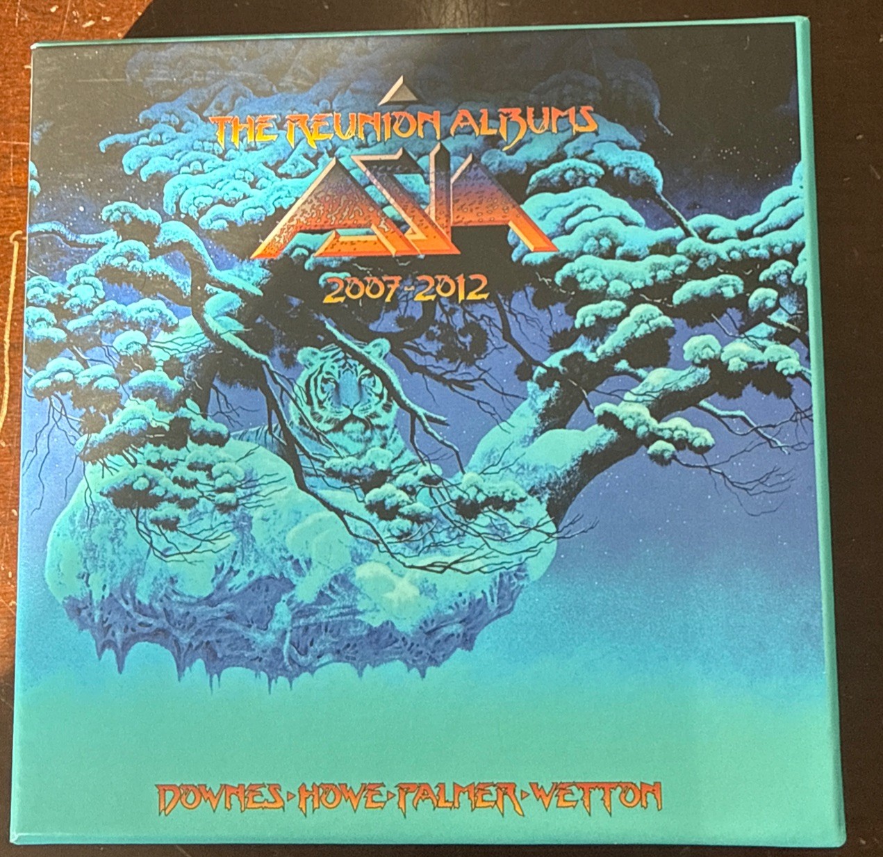 Asia – The Reunion Albums: 2007-2012 5 Disc CD Deluxe Set 2021 SEALED