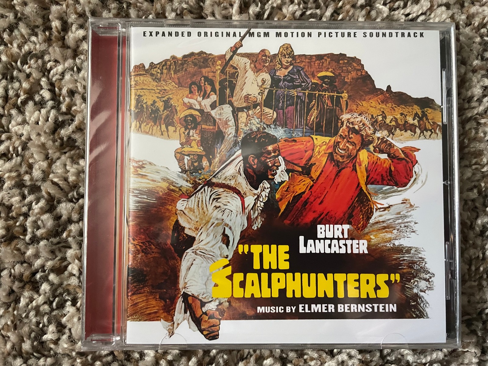 THE SCALPHUNTERS Elmer Bernstein LIMITED Quartet cd complete score SEALED OOP