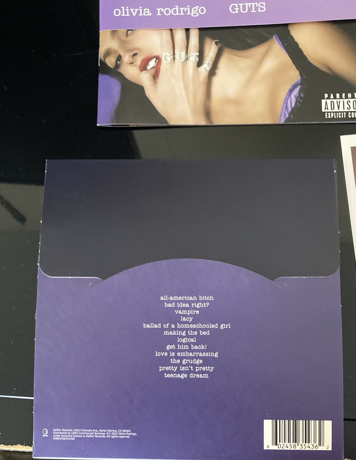 Olivia Rodrigo CD Guts Fan Box