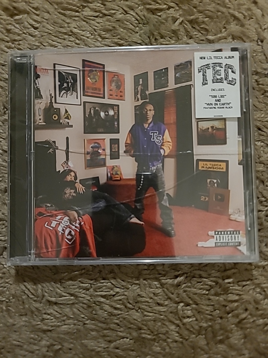 Lil Tecca – TEC [CD] Explicit New/Sealed (Crack In Case)