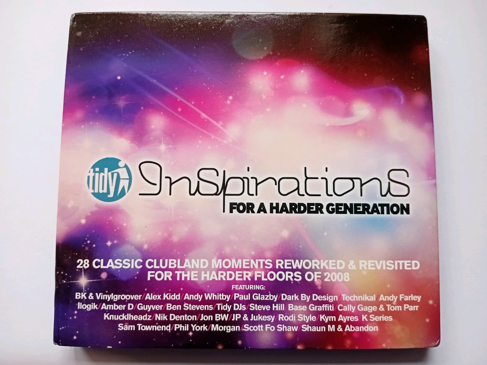 Tidy Inspirations For A Harder Generation CD Hard House NRG Trance Tidy Trax