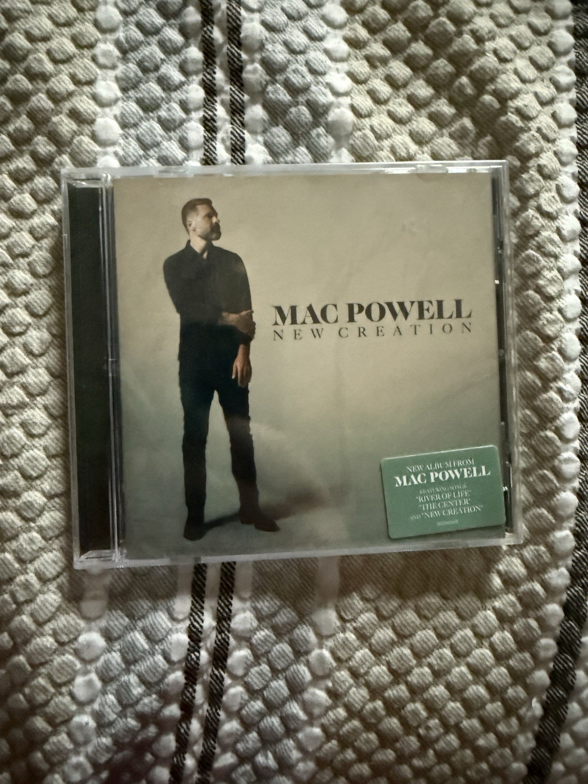 Mac Powell New Creation CD Album 2021 Fair Trade Services Jewel Case