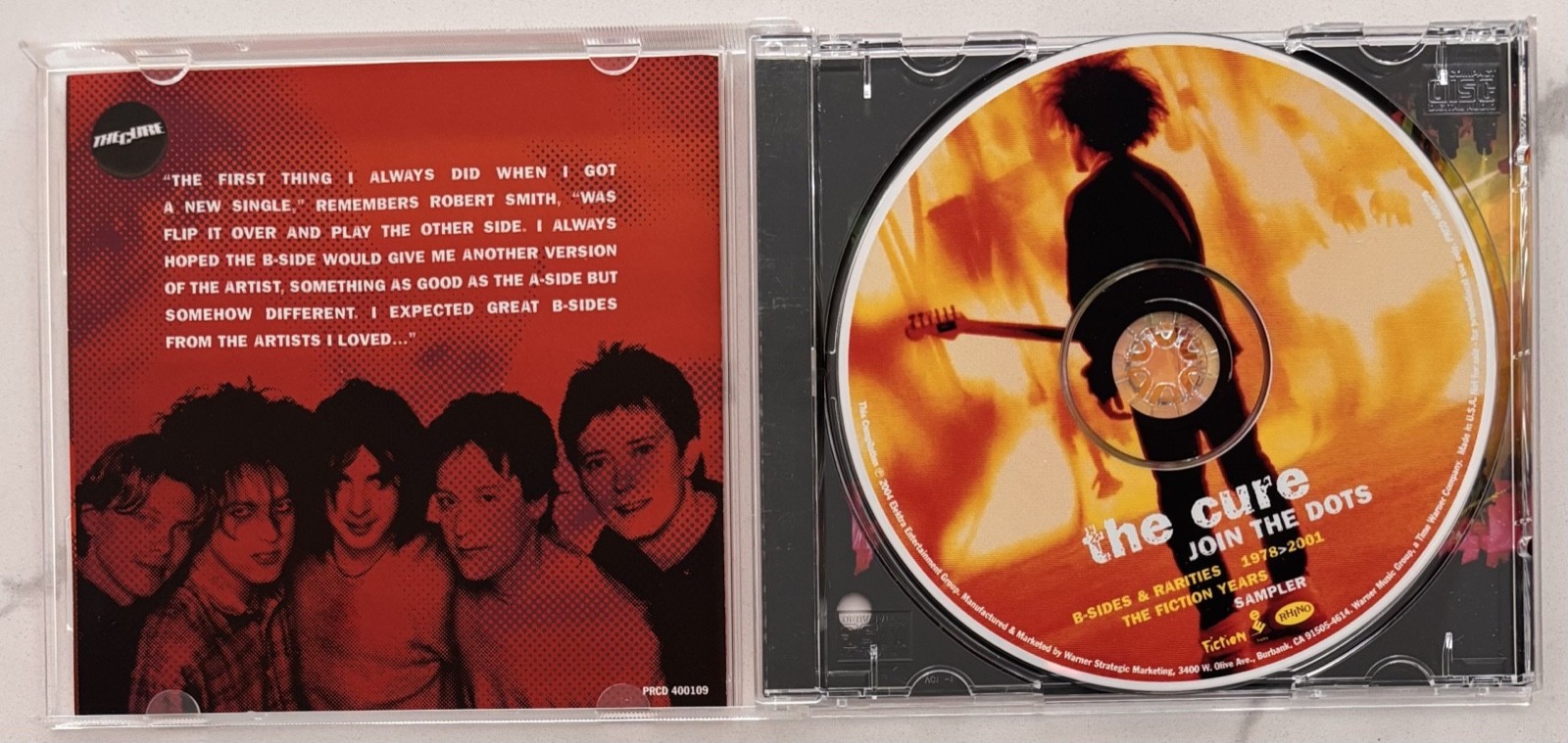 THE CURE – Join The Dots Sampler PROMO CD (never played) / 2004 US Rhino