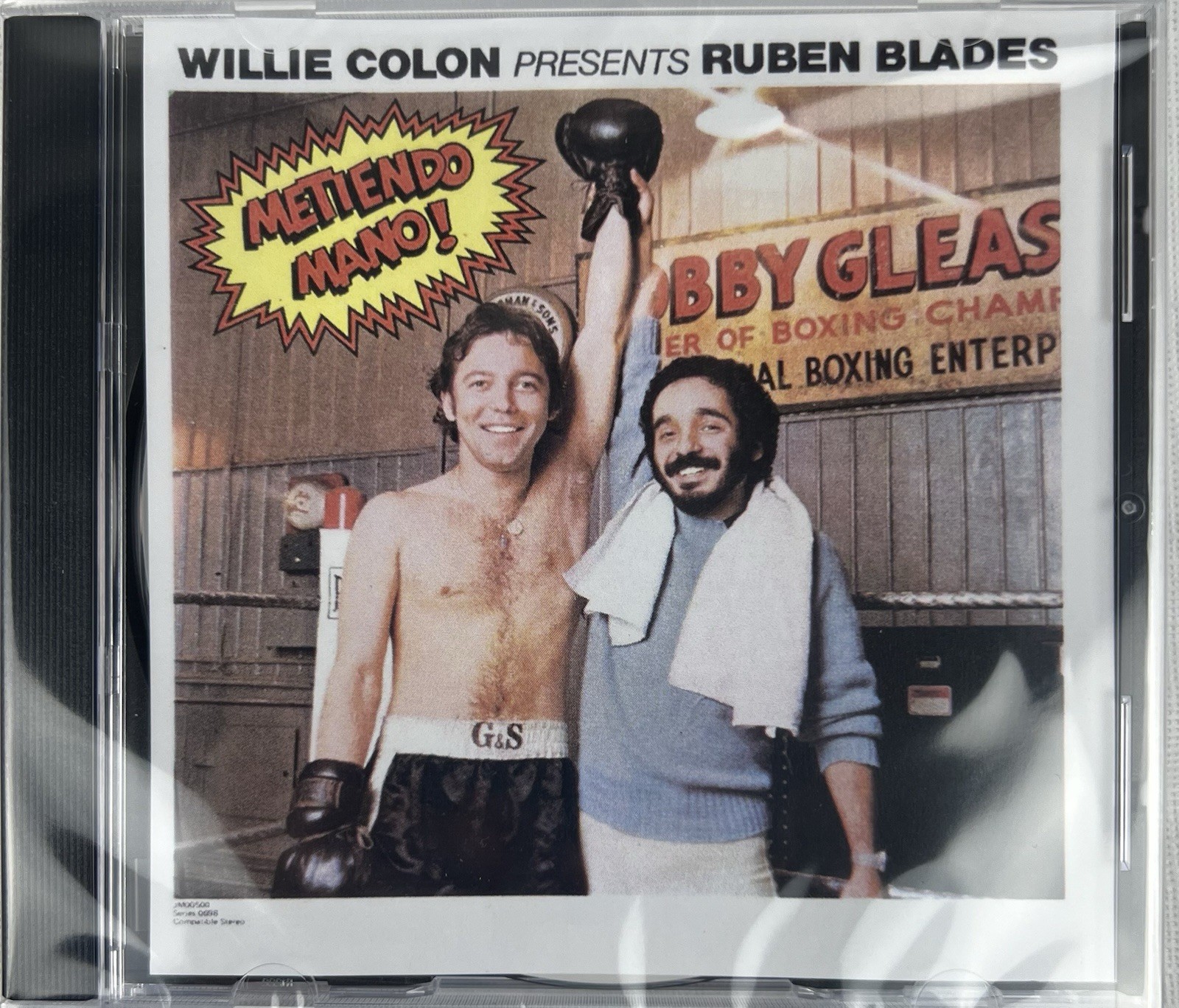 Willie Colon Presents Ruben Blades, Metiendo Mano, CD-R