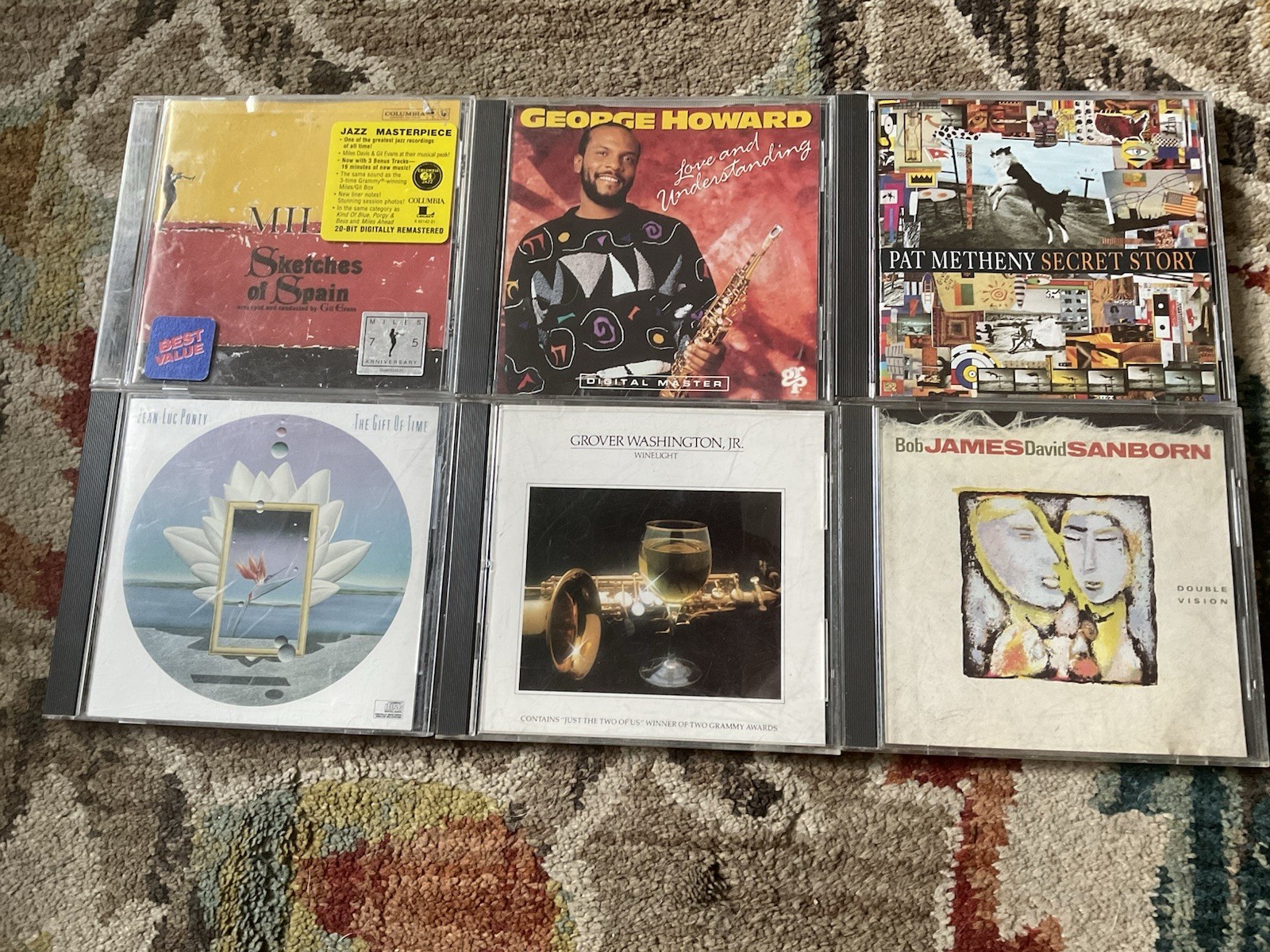JAZZ VARIETY CD LOT (6).