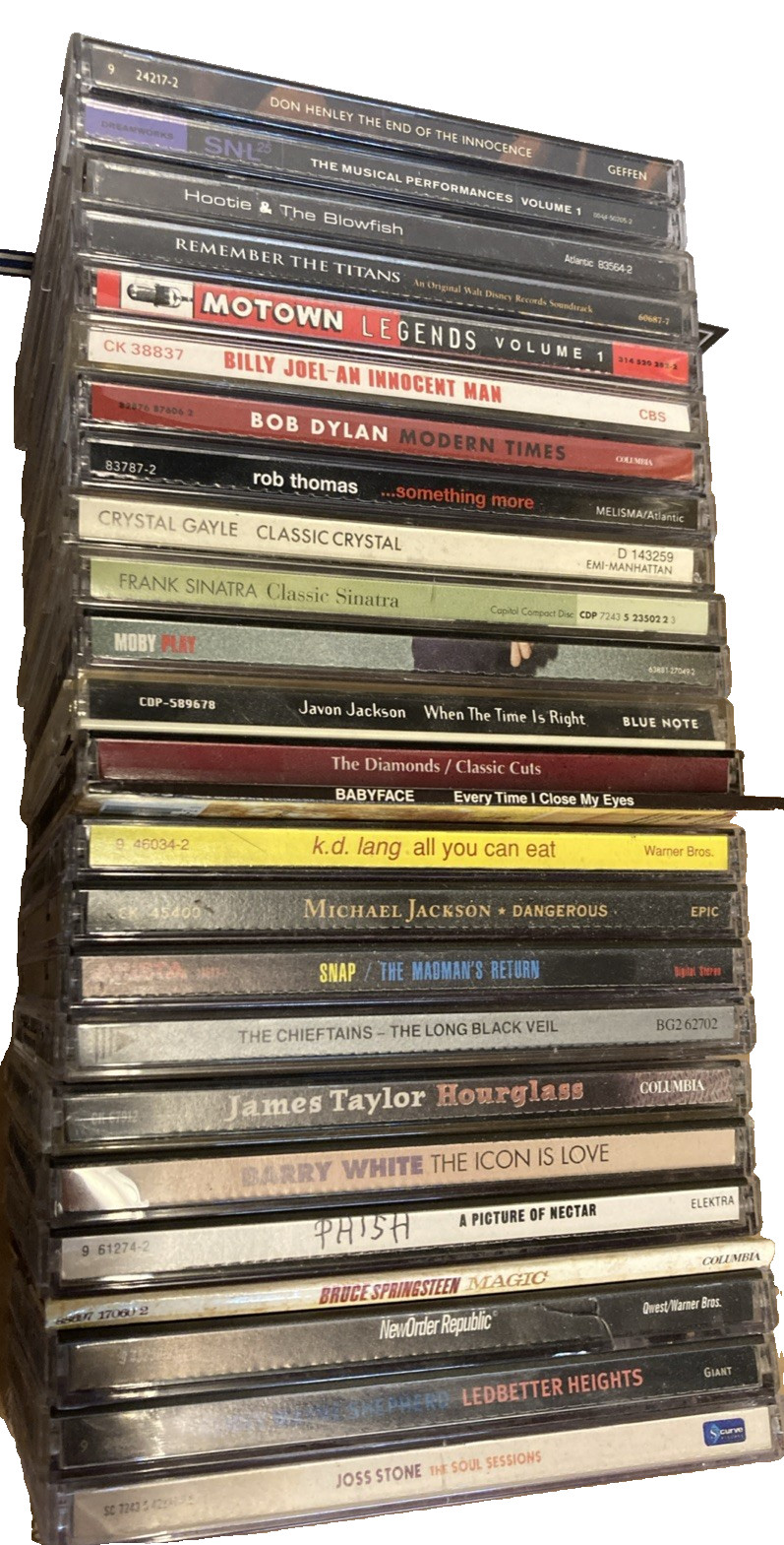 ROCK/JAZZ/FOLK /BLUES/POP/Soundtracks-25 CD Lot Bulk ALL VG+ OR BETTER -LOT #26