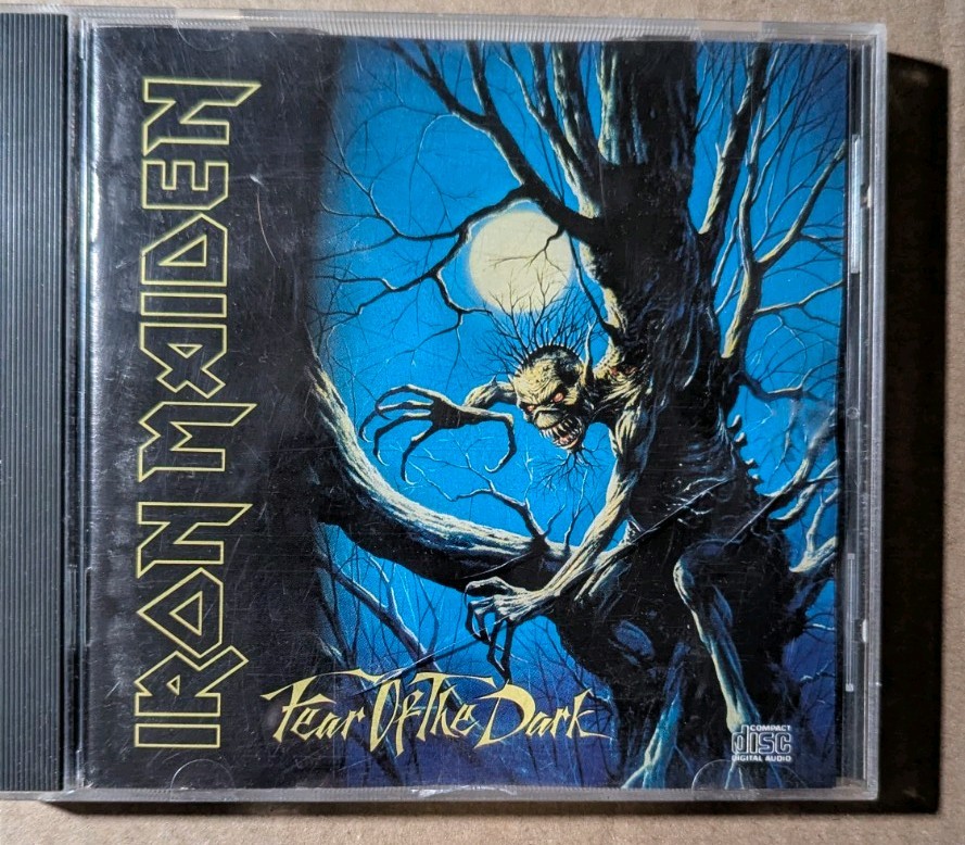 Iron Maiden Fear of the Dark CD 1992 Epic Records