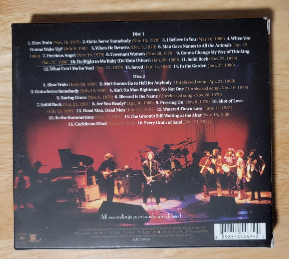 Bob Dylan Trouble No More: 1979-1981 (CD) Album 2 Disc
