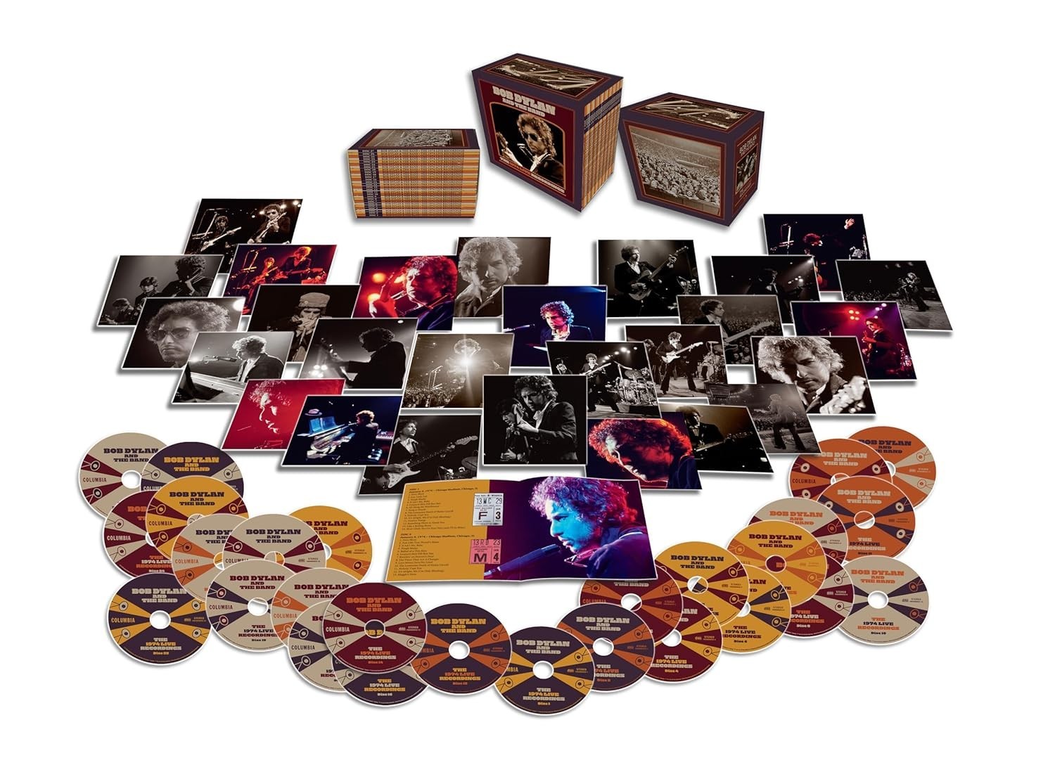 Bob Dylan And The Band – The 1974 Live Recordings 27 CD Box Set – NEW
