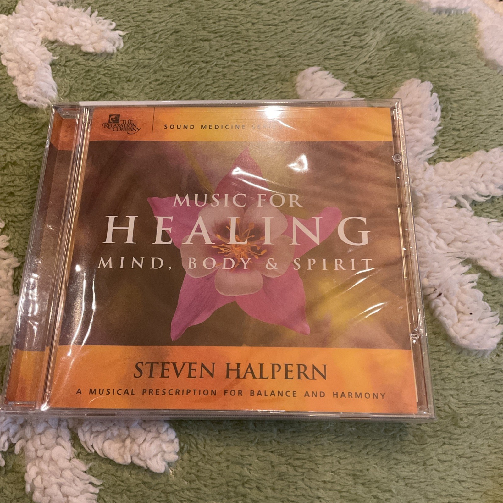 STEVEN HALPERN MUSIC FOR HEALING MIND BODY & SPIRIT CD SEALED