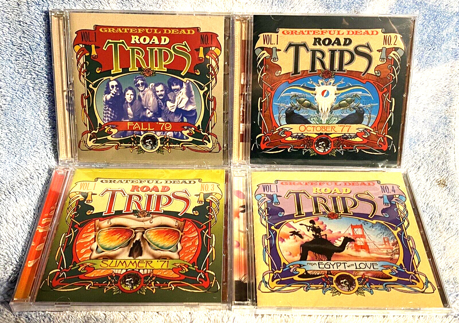 GRATEFUL DEAD Road Trips Vol. 1 No 1,2,3,4. 8 CDs 72 Songs *SEALED* Live 1970s
