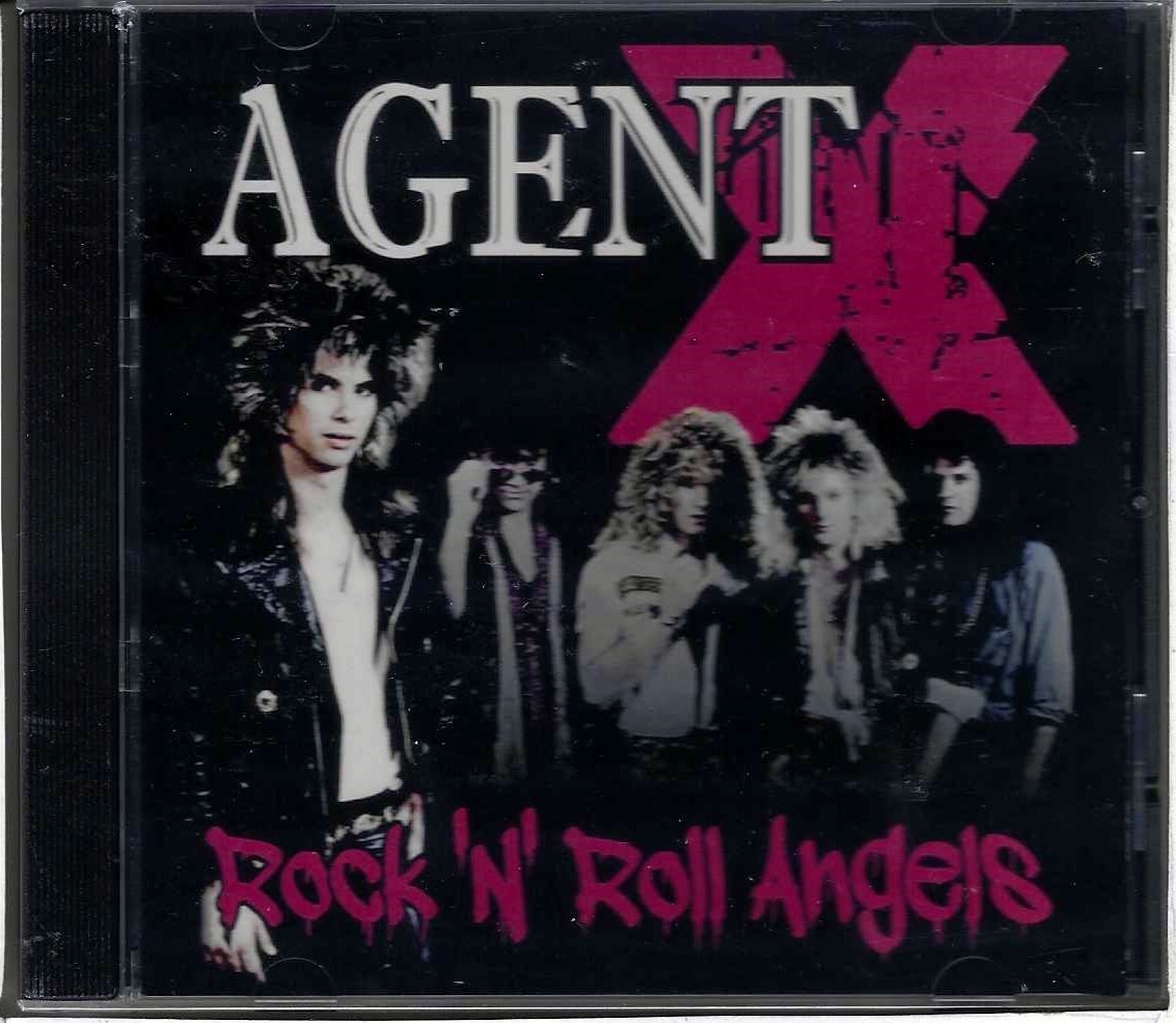 AGENT X ROCK ‘N’ ROLL ANGELS CD NEW & SEALED/DEMON DOLL RECORDS!