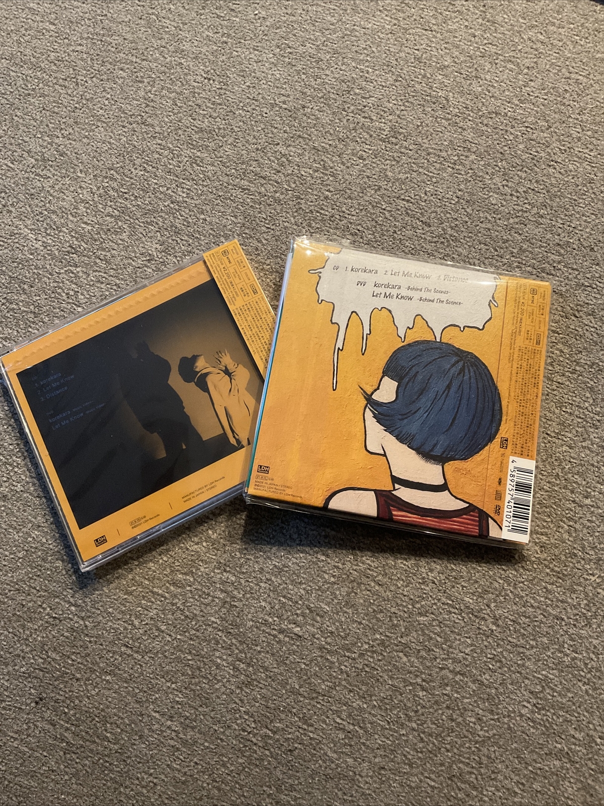 New First Edition Limited Edition Type A Gosuke Iwata korekara CD’s Type A & B