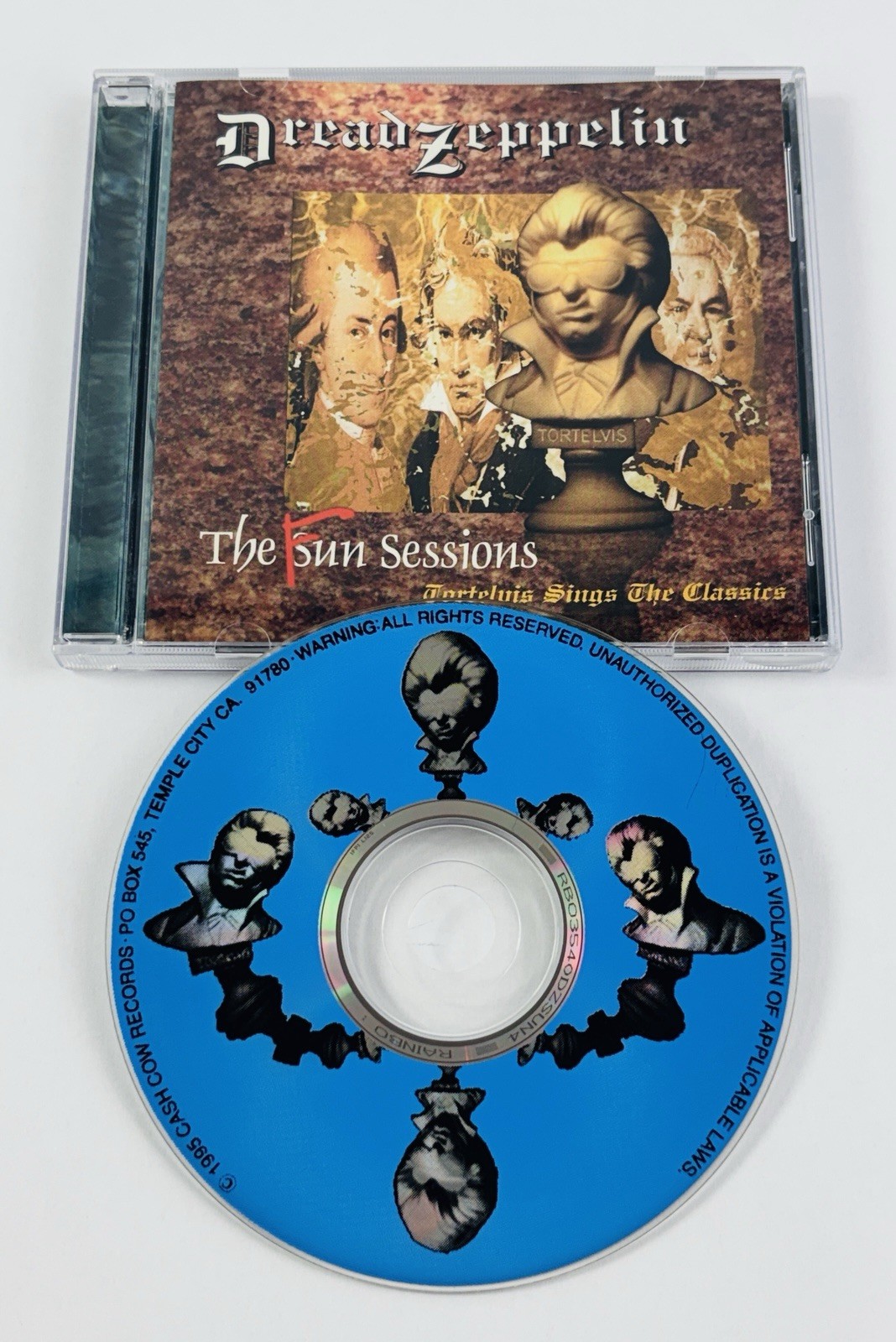 Dread Zeppelin The Fun Sessions CD 1996 RARE Original Cash Cow Records Pressing