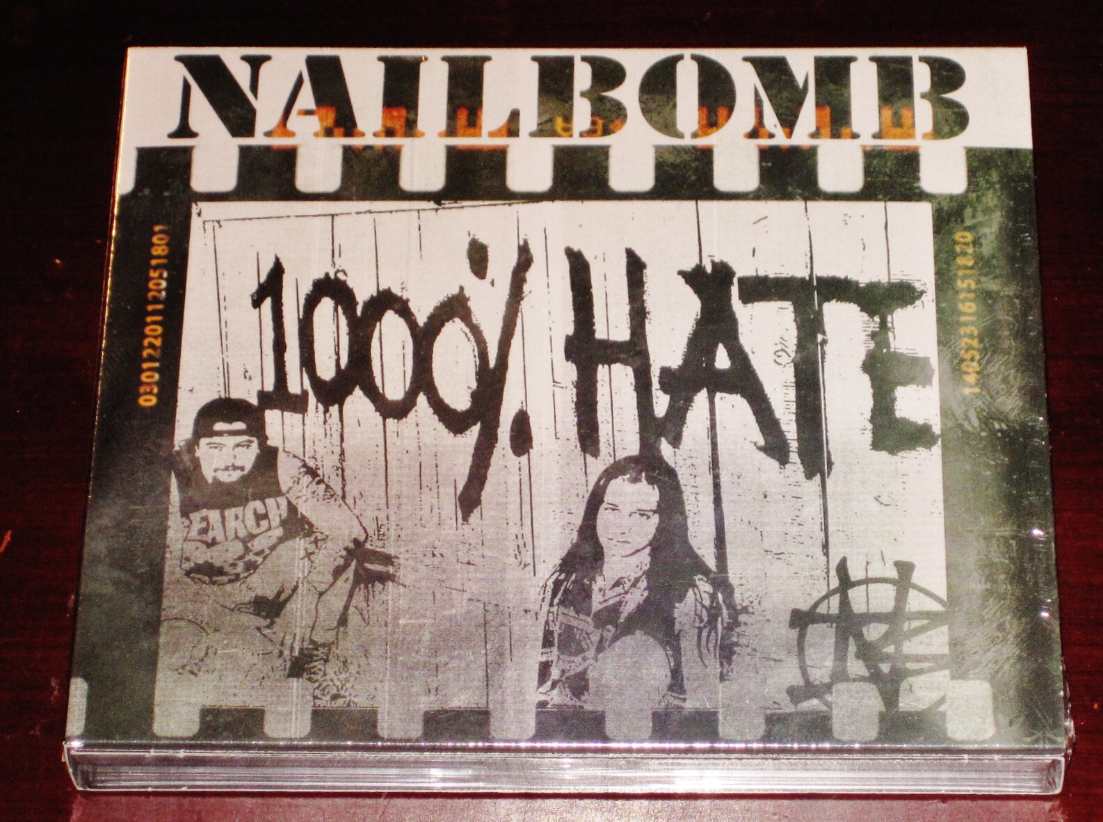 Nailbomb 1000% Hate – Point Blank + Proud To Commit Suicide 2 CD Set 2023 EU NEW
