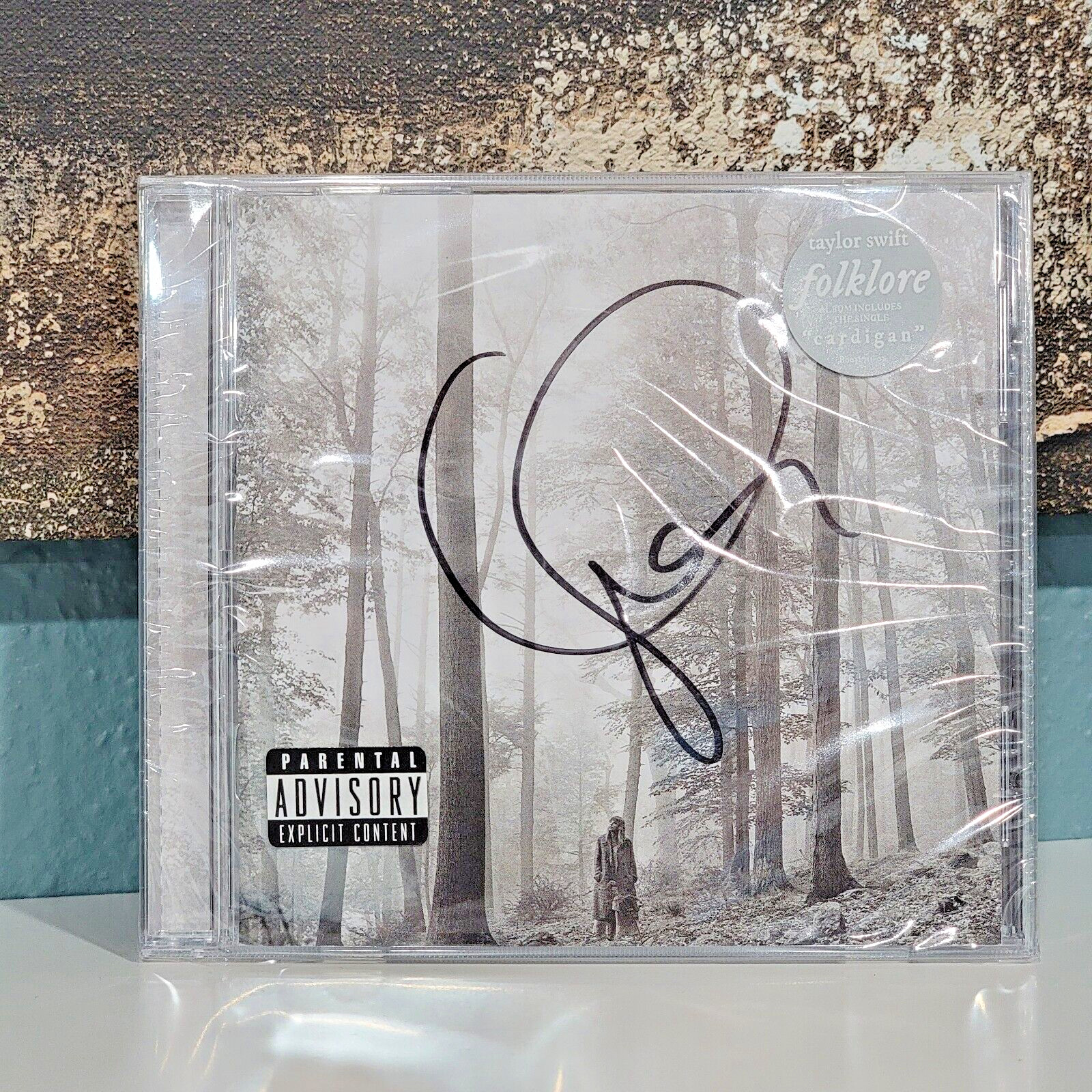 Autographed Signed Folklore by Swift, Taylor (CD, 2020) In The Trees SEALED