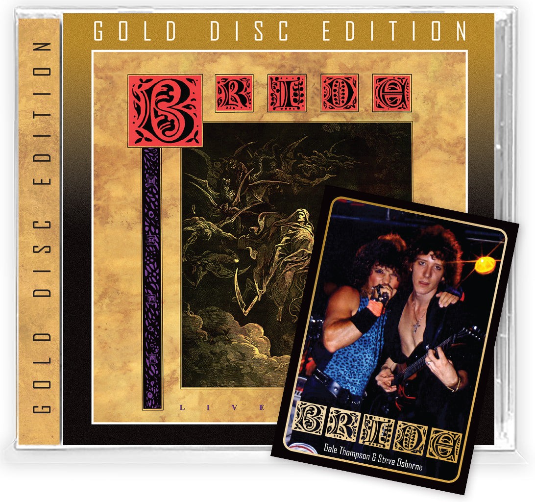 Bride – Live To Die + 3 (*NEW-GOLD CD, 2021) Xian Metal Remastered *Case Cracked