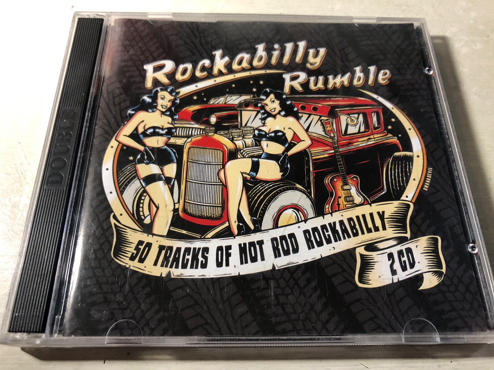 Rockabilly Rumble – Various (2014) Music CD Union Square USMMKDCD15 2-Disc Set