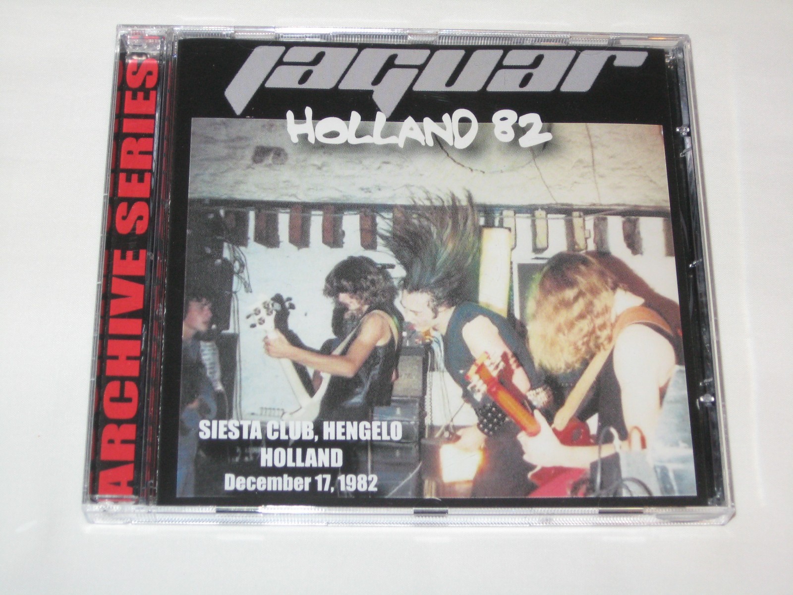Jaguar – Live In Holland 1982 CD original Majestic Rock NWOBHM Heavy Metal
