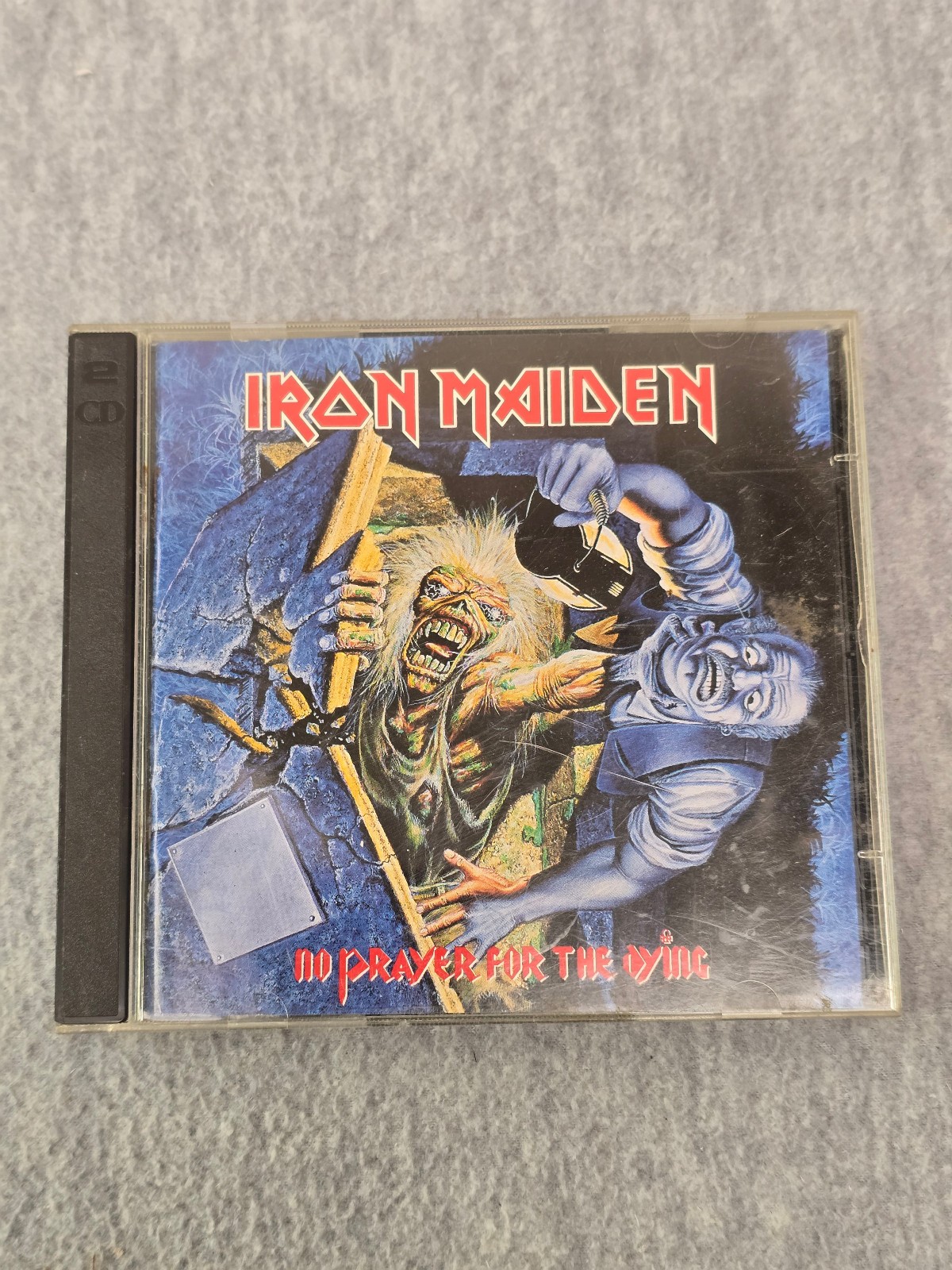 Iron Maiden No Prayer for the Dying 2 CD Set 1995 CASTLE Records With Insert