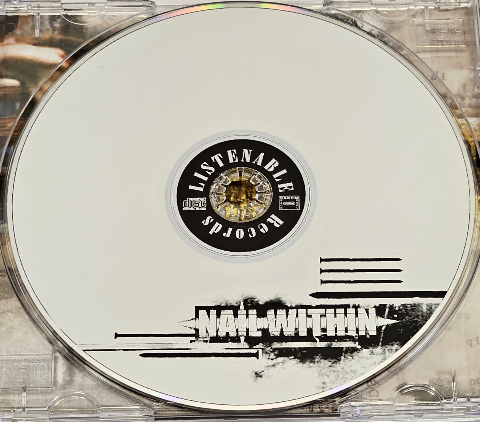 Nail Within Nail Within CD 2003 Listenable Records POSH041 Israeli Thrash