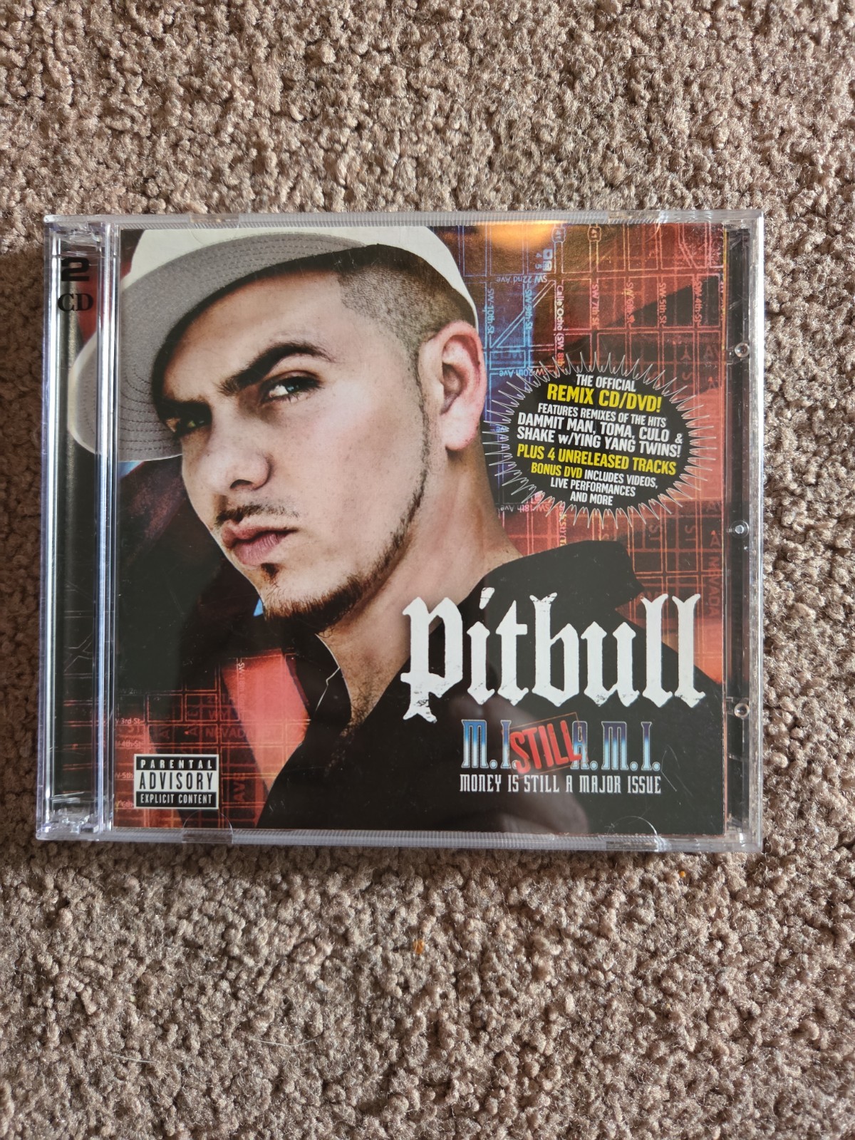 Pitbull M.I. Still M.I.A.M.I. Money Is Still A Major Issue CD Bonus DVD 2 Disc