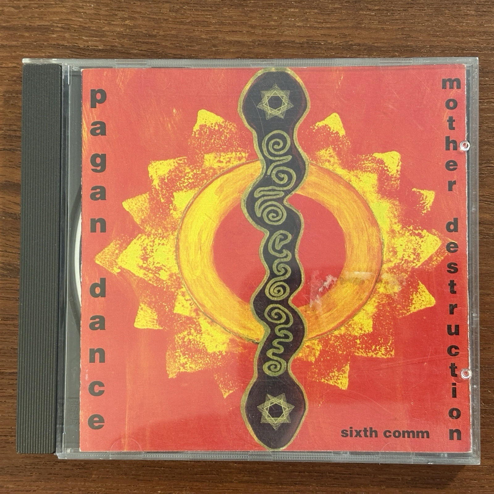 Mother Destruction Sixth Comm ‎Pagan Dance CD Album 1994 Ethereal EBM Tribal