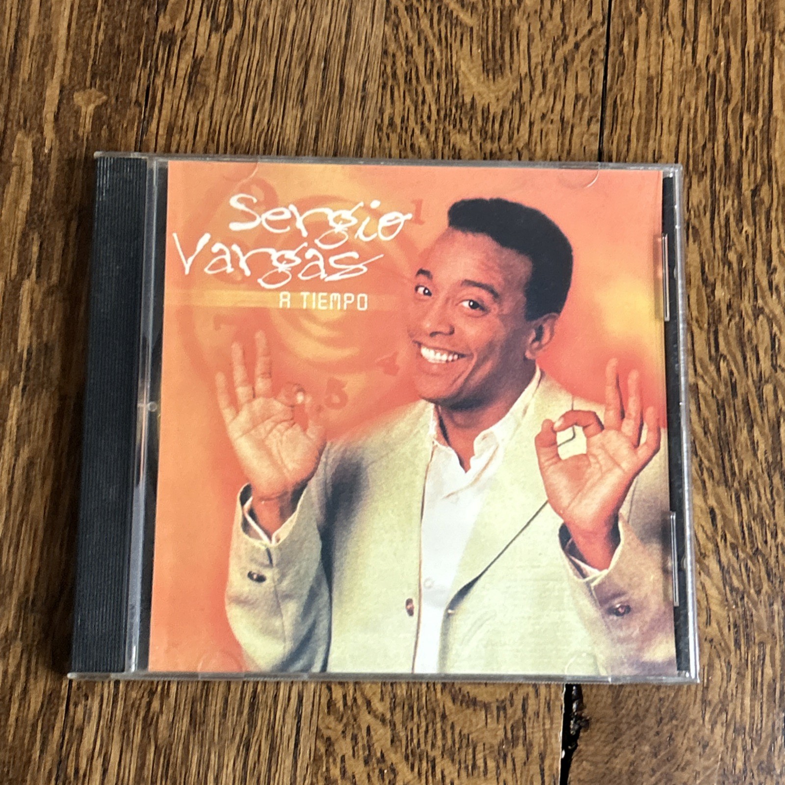 A Tiempo by Sergio Vargas CD-Free Shipping after Purchase of 1st CD